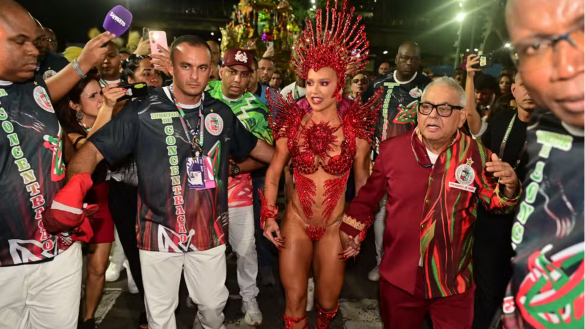 Estreia de Virginia na Grande Rio foi só o 7º desfile mais visto do Carnaval do Rio